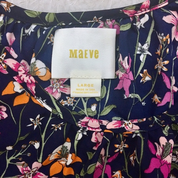 Maeve Tops - Anthro Maeve Floral Top